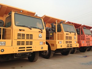 SINOTRUK HOWO MINE KING TIPPER TRUCK