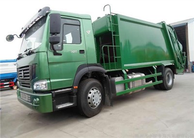 HOWO Compactor Garbage Truck 12CBM