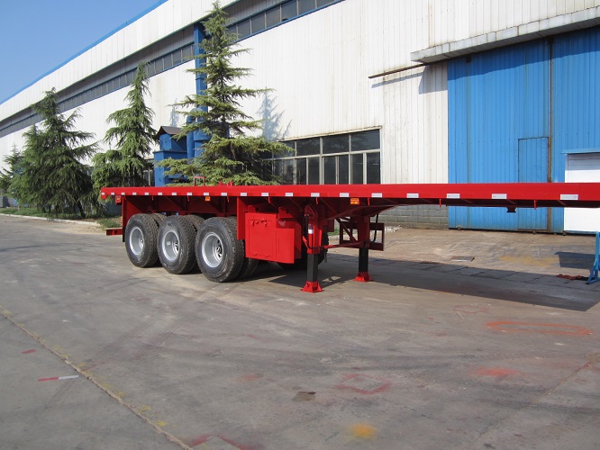 Sino trucks dubai semi body trailer