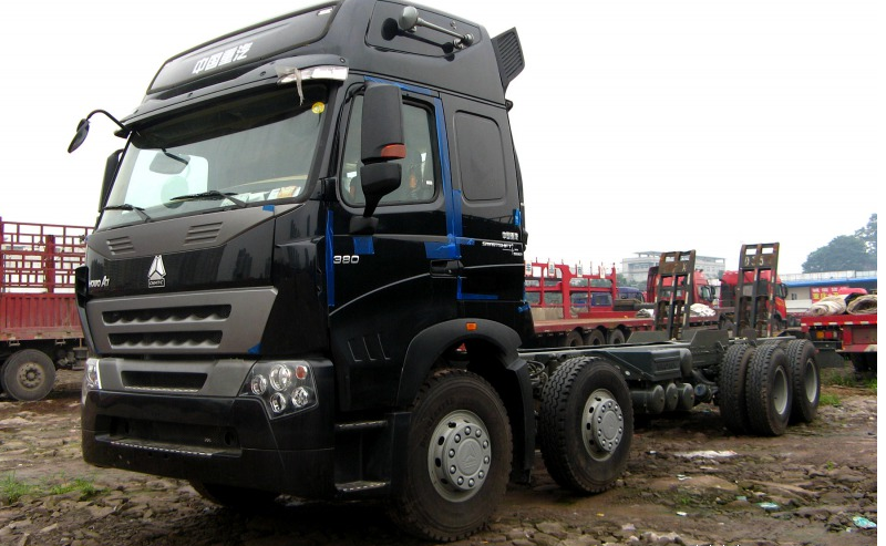 Sinotruk HOWO A7 8X4 Cargo Truck Chassis